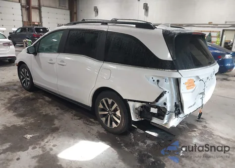 2025 Honda Odyssey Ex-L from USA, damaged, VIN 5FNRL6H62SB089472
